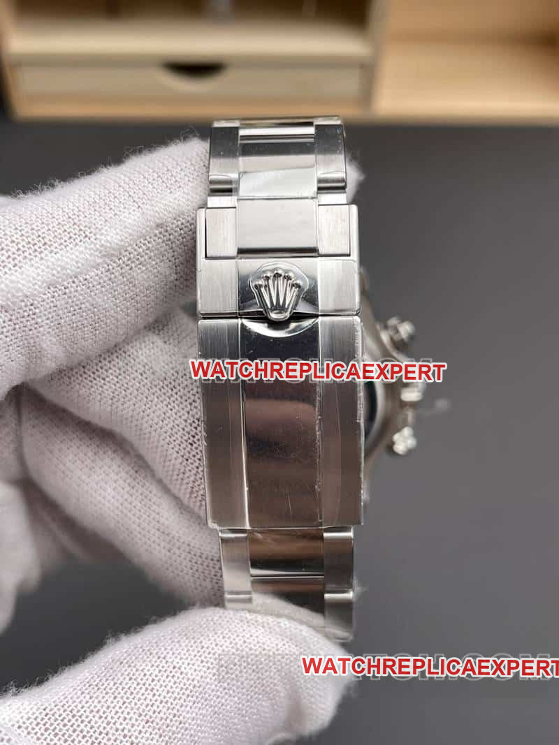 VSRolexDaytonatop-tier 1:1super clonewhite dial126500braceletlive photos