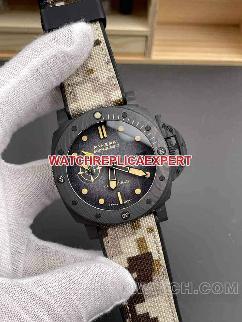 VSPanerai stealth 1:1super cloneblack dialPAM01513front live photo