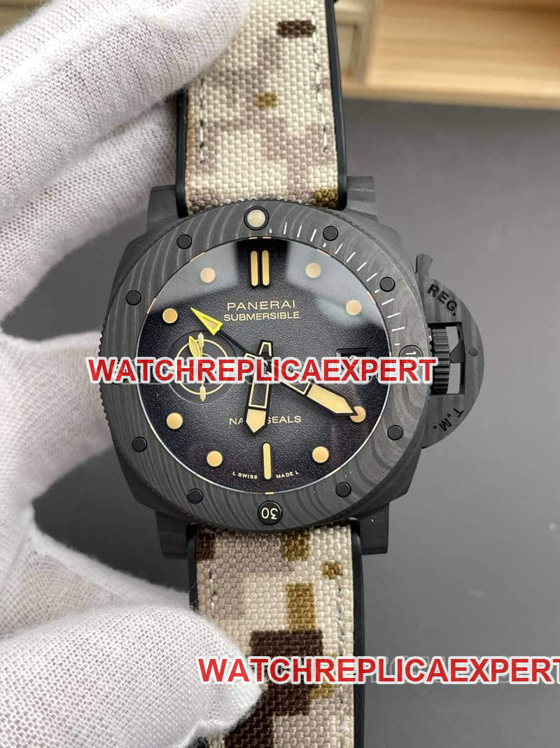 VSPanerai stealth 1:1super cloneblack dialPAM01513front live photo