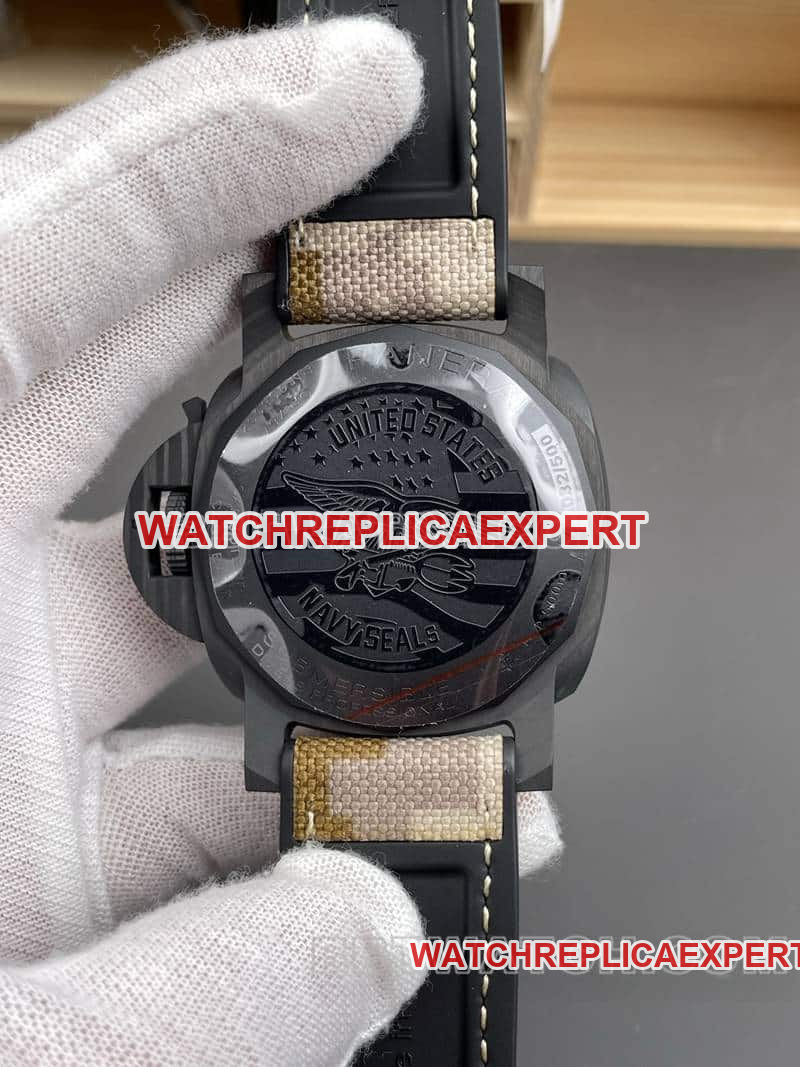 VSPanerai stealth 1:1super cloneblack dialPAM01513caseback live photo