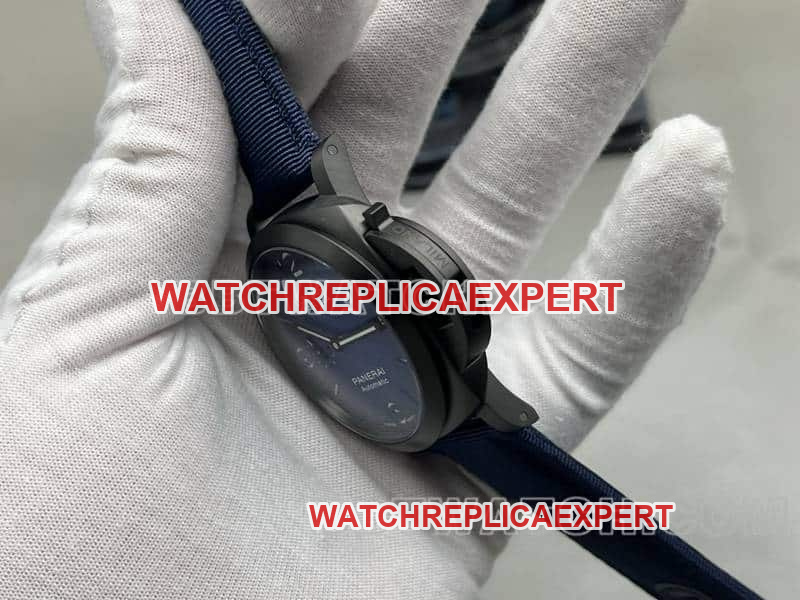 VSPanerai Lumino top-tier 1:1high-quality replicablue dialPAM02319side live photo