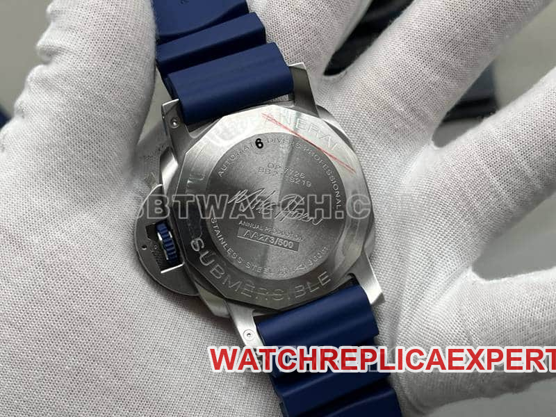 VSPanerai sneak top-tier 1:1super cloneblue dialPAM01676caseback live photo