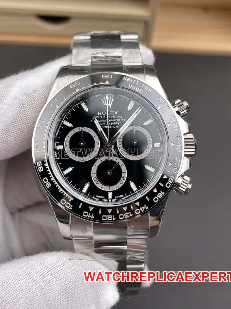 VSRolexDaytonatop-tier replica4131Heitaodi126500front live photo