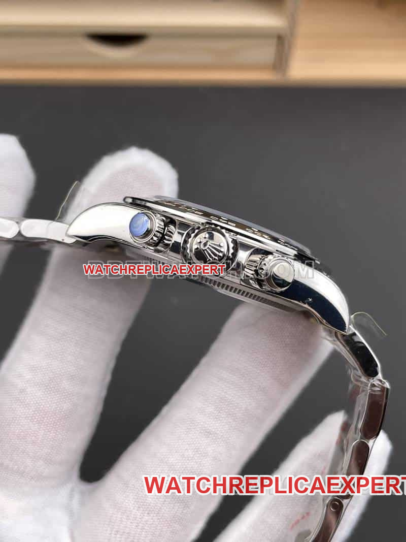 VSRolexDaytonatop-tier replica4131 black Tao Di 126500side live photo