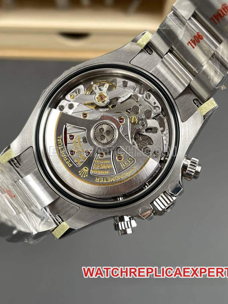 VSRolexDaytonatop-tier replica4131Heitaodi126500caseback live photo