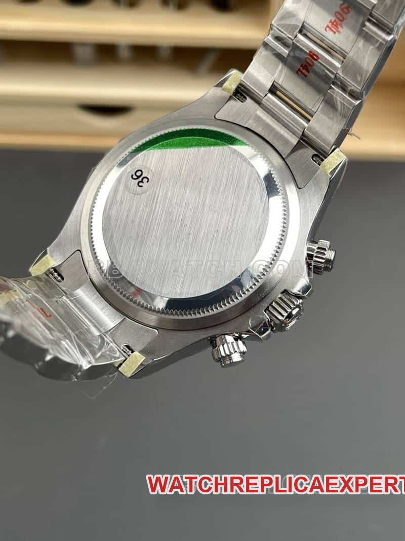 VSRolexDaytonatop-tier replica4131Heitaodi126500caseback live photo