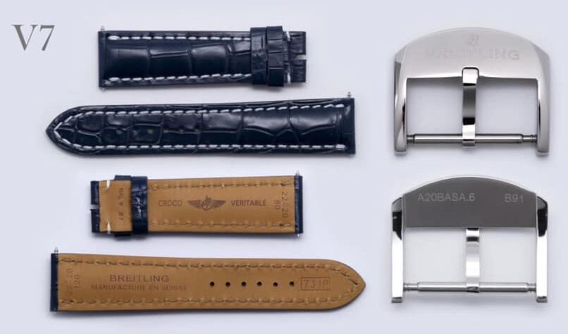 V7 factory Breitlingtop-tier watch aviation chronographblue dialA173262 true and false comparison evaluation appearance live photos