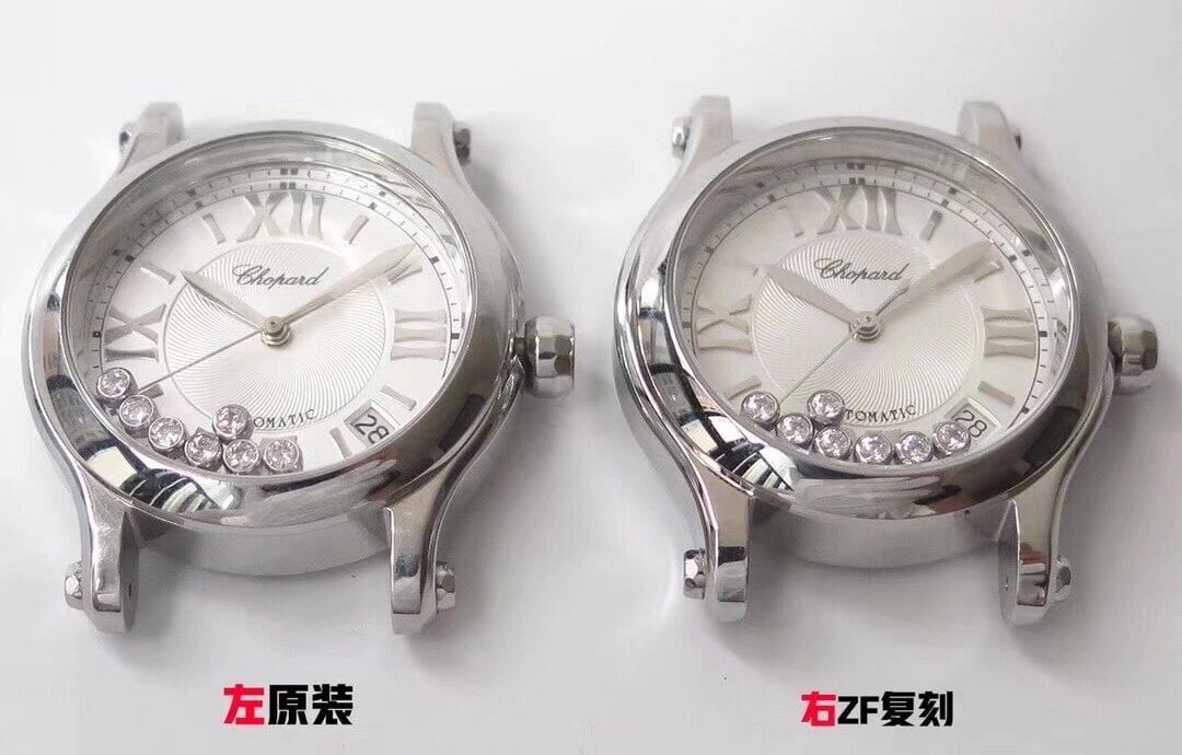 ZF FactoryChopardtop-tier watch HAPPY SPORT happy diamond 278559 real and fake comparison evaluation appearance live photos