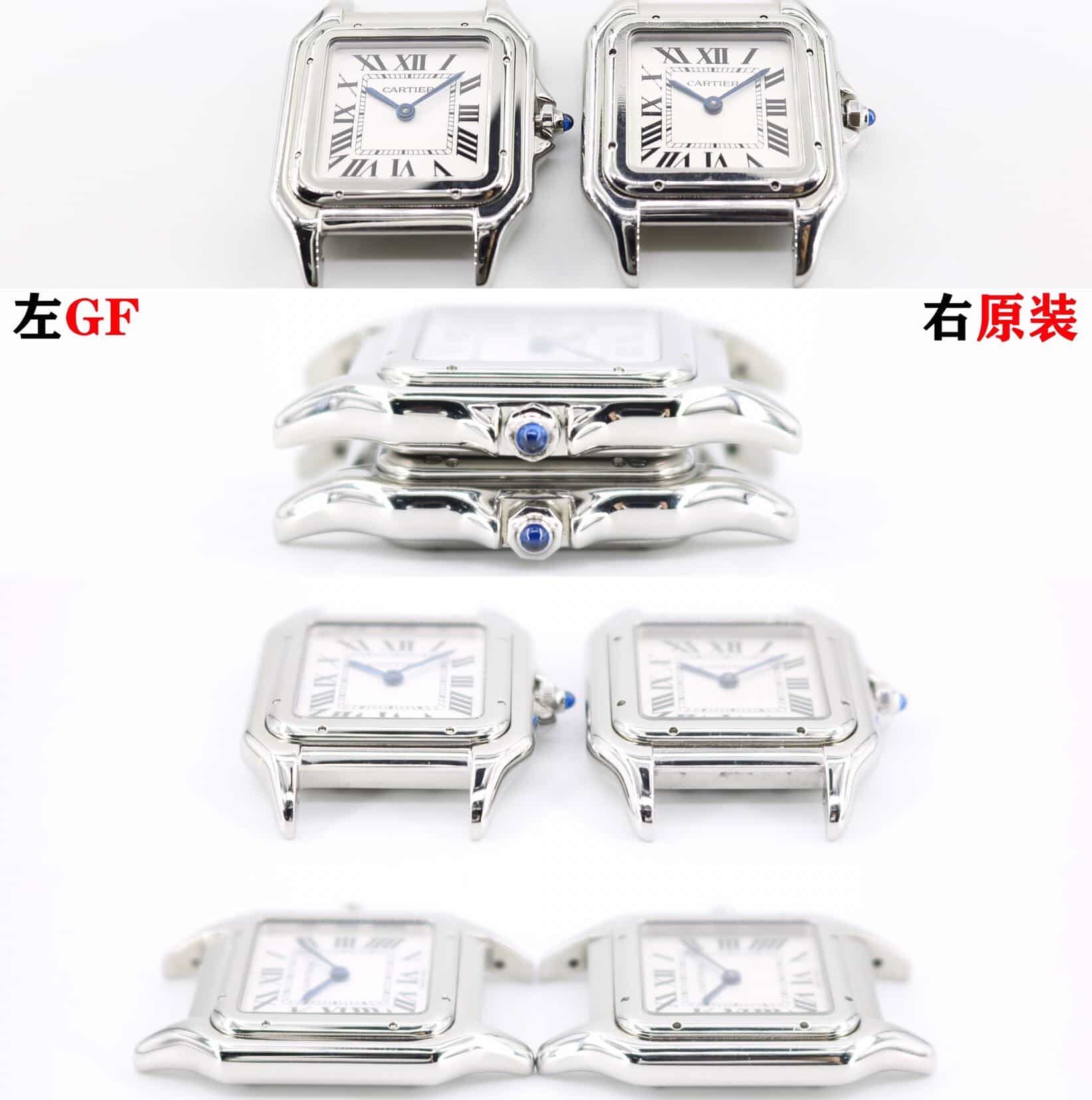 GF FactoryCartiertop-tier watch Cheetah WSPN0016 real and fake comparison review appearance live photos