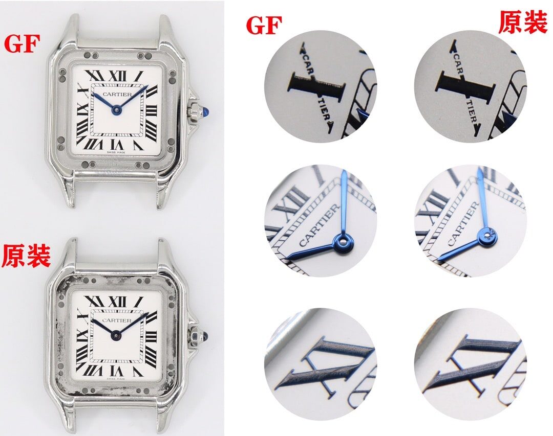 GF FactoryCartiertop-tier watch Cheetah WSPN0016 real and fake comparison review appearance live photos