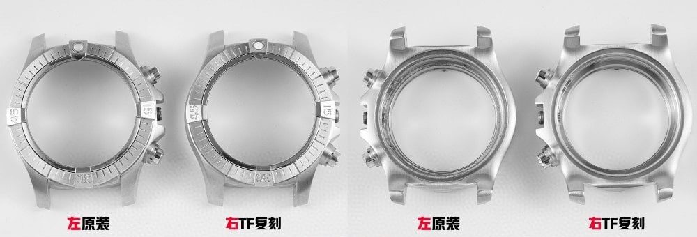 TF factory Breitlingtop-tier watch Avengers black dialA13317 real and fake comparison review appearance live photos