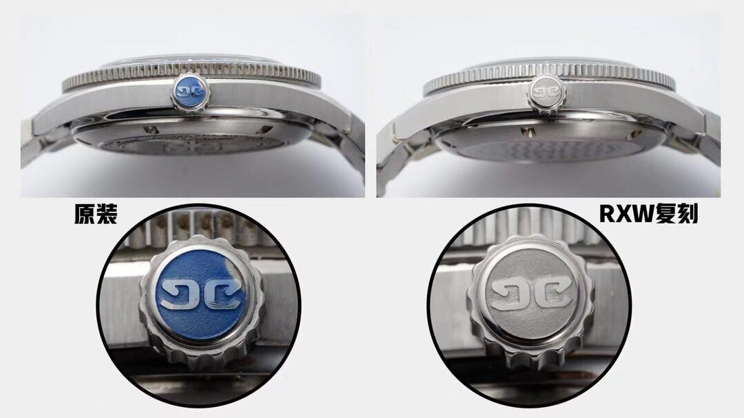 RXW factory Glashütte top watch, the 1-39-11-09-81-70, real vs. fake comparison review, actual photos of the exterior.