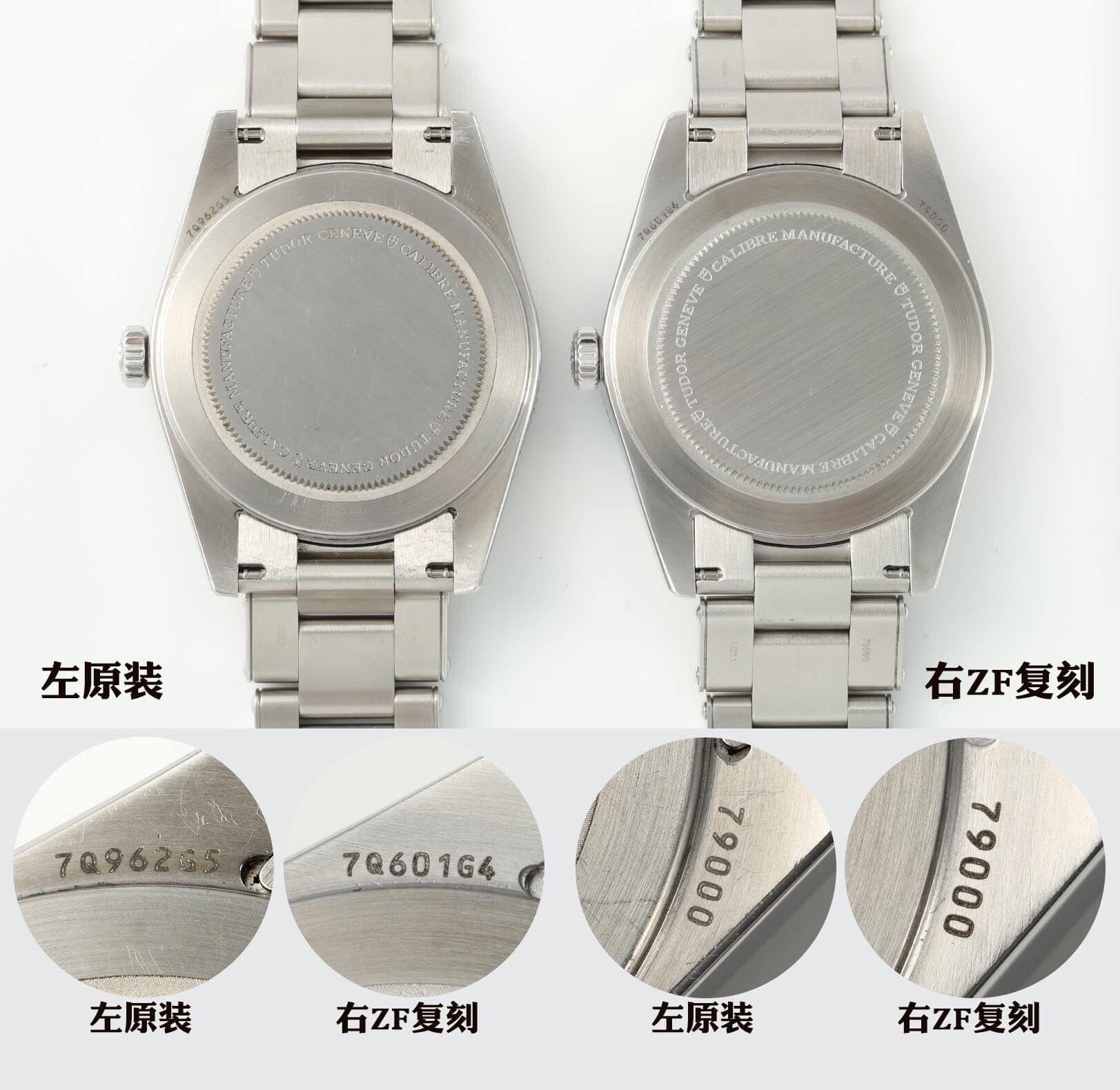 ZF Factory Tudortop-tier watch Biwan Black Flower M79000N real and fake comparison review appearance live photos