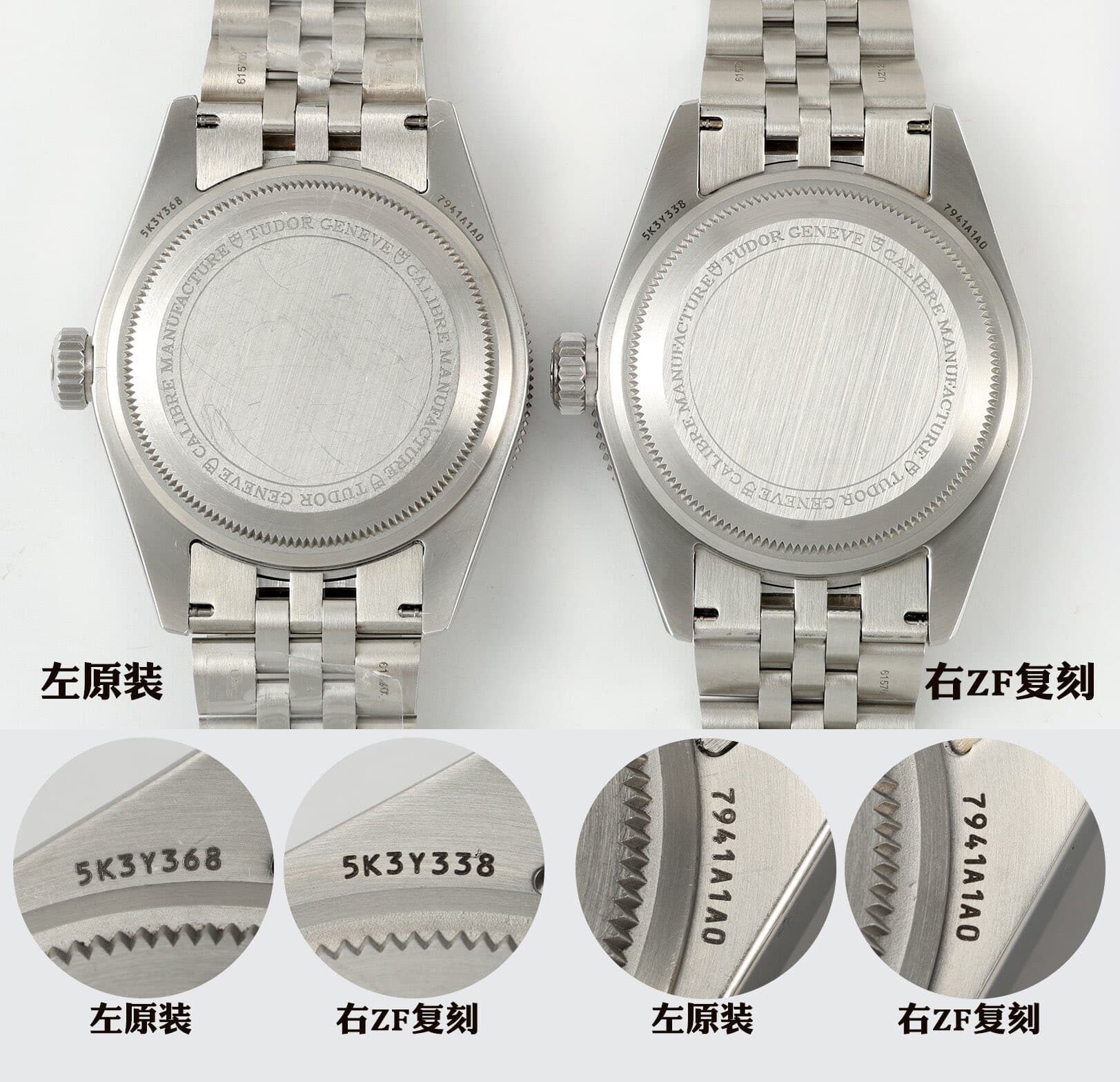 ZF Factory Tudortop-tier watch Biwan Xiaohonghua M7941A1A genuine and fake comparison evaluation appearance live photos