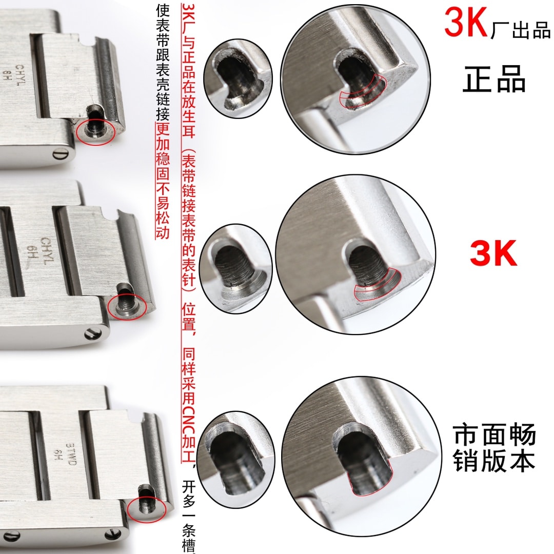3K FactoryCartiertop-tier watch blue balloon silver white dial true and false comparison review appearance live photos