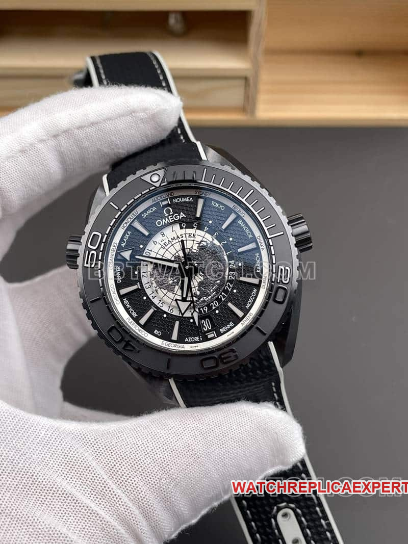 VS FactoryOmegaSeamastertop-tier 1:1super cloneDark Warrior World Time220.92.43front live photo