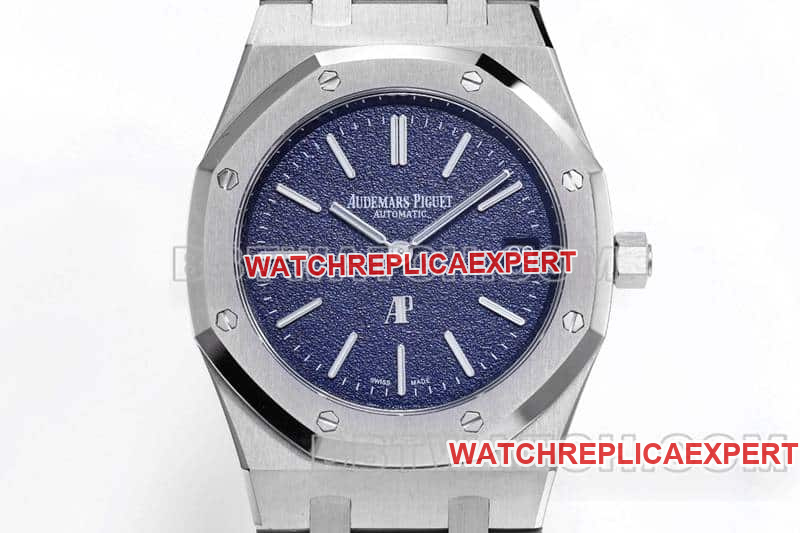 ZF factory Audemars Piguet Royal Oak super A blue plate 16202 front real picture