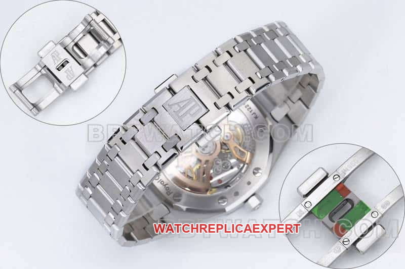 ZF factory Audemars Piguet Royal Oak super A blue disk 16202 strap real photo