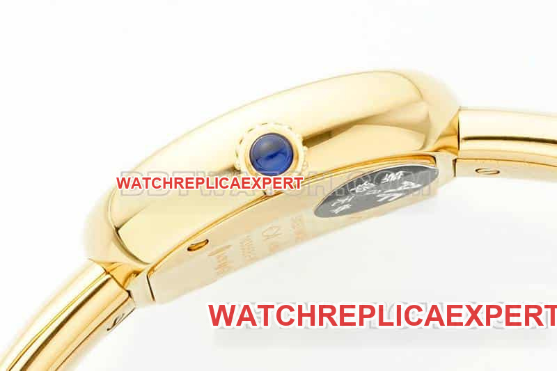 AF FactoryCartier bathtub 1:1super cloneyellow goldWGBA0018side live photo