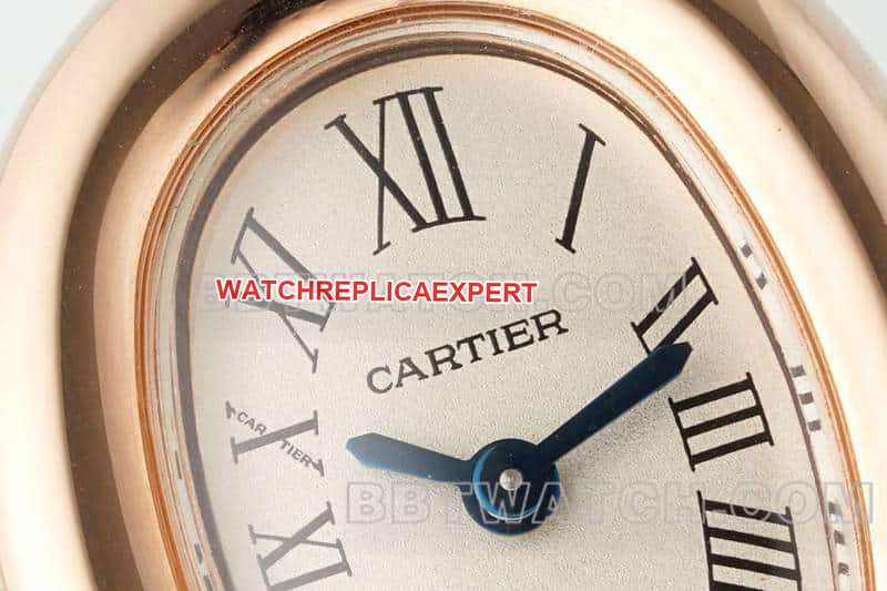 AF FactoryCartier bathtub super clonerose goldWGBA0019front live photo