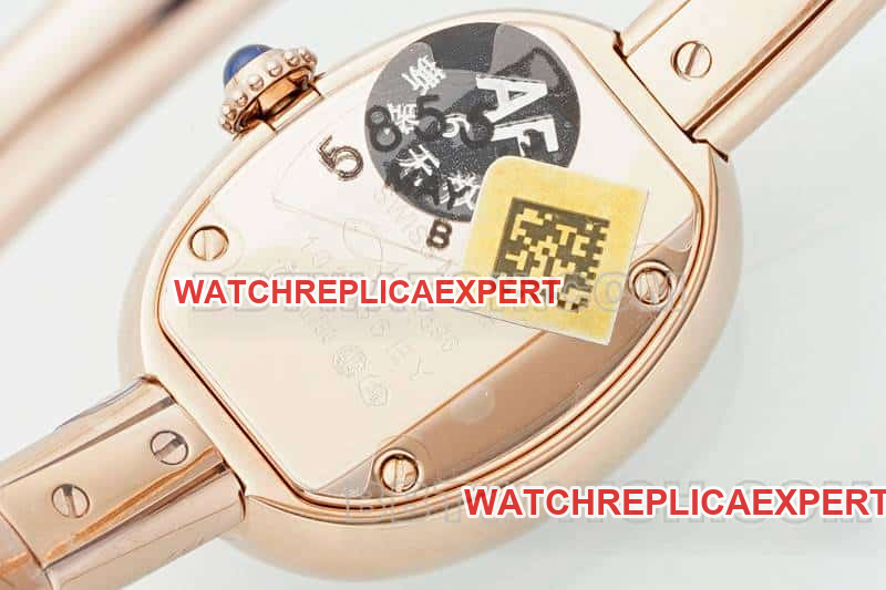 AF FactoryCartier bathtub super clonerose goldWGBA0019caseback live photo