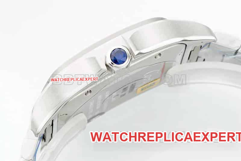 AF FactoryCartier Santos 1:1top-tier gray plate WSSA0037side live photo