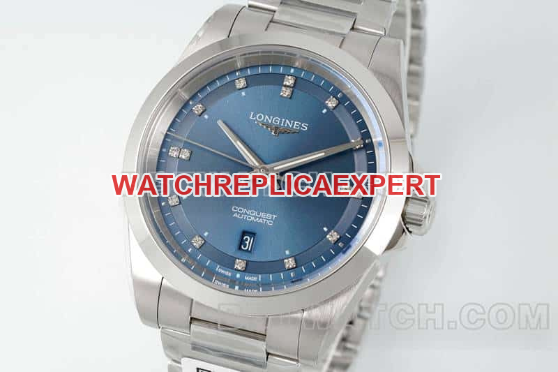 AF FactoryLongines Concast stop-tier 1:1super clone34mmblue dialL3.430.4.97.6front live photo
