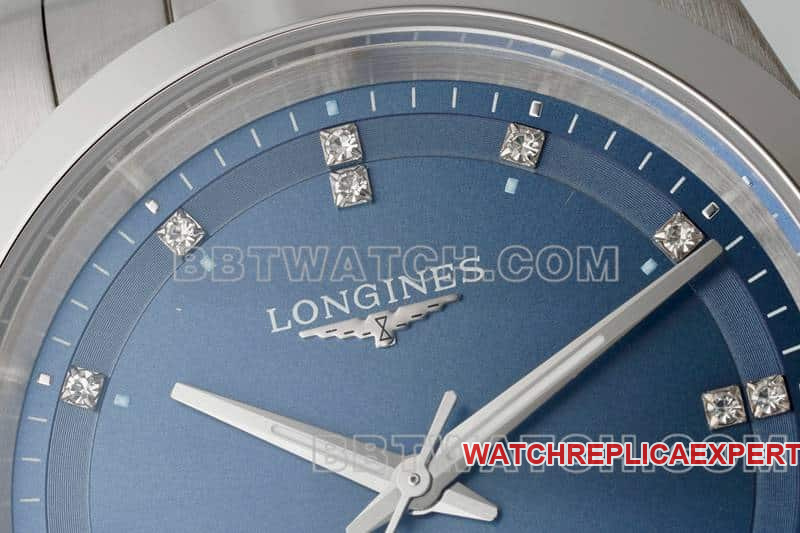 AF FactoryLongines Concast stop-tier 1:1super clone34mmblue dialL3.430.4.97.6front live photo