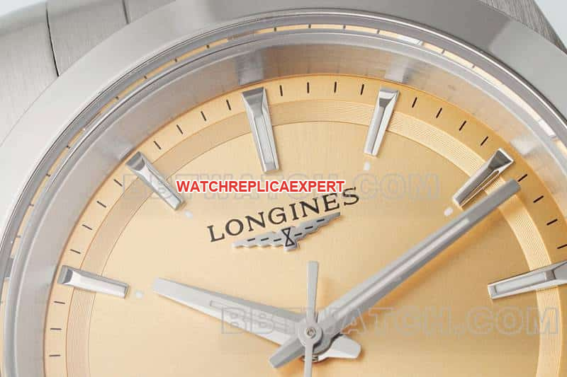 AF FactoryLongines Concas 1:1super gold plate L3.430.4.62.6front live photo
