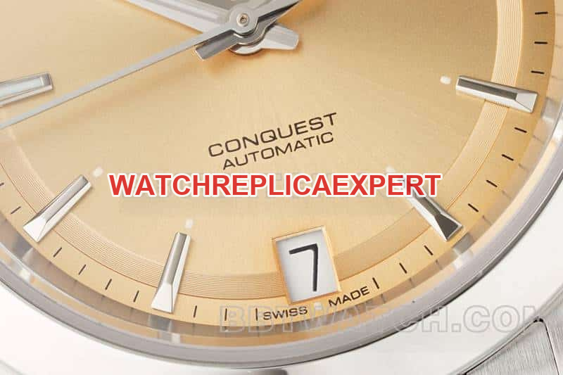 AF FactoryLongines Concas 1:1super gold plate L3.430.4.62.6front live photo