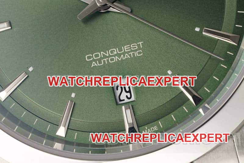 AF FactoryLongines Concas super clonegreen dial rubber model L3.830.4.02.9front live photo