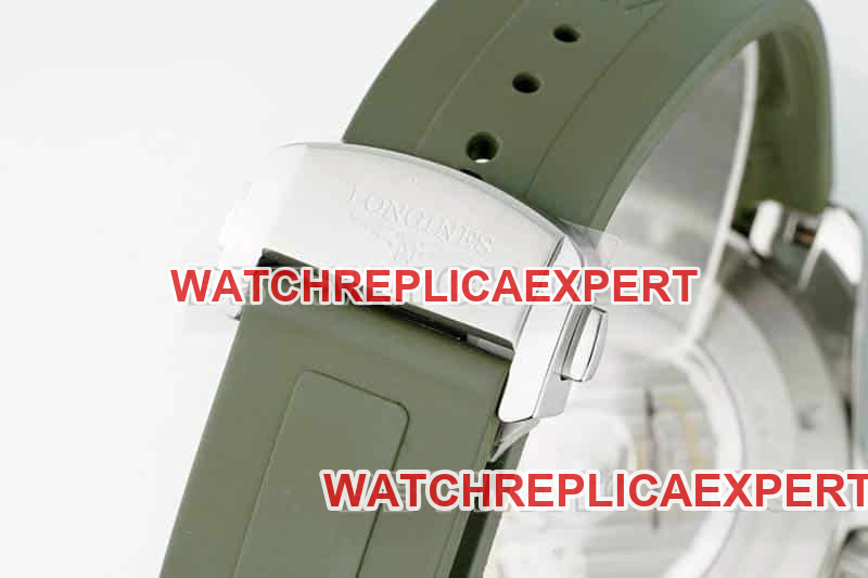 AF FactoryLongines Concas super clonegreen dial rubber model L3.830.4.02.9braceletlive photos