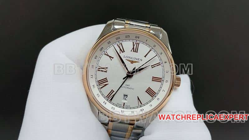 TW factory Longines watchmaking traditional top-tier 1:1super clonesilver dialL2.844.8.71.2front live photo