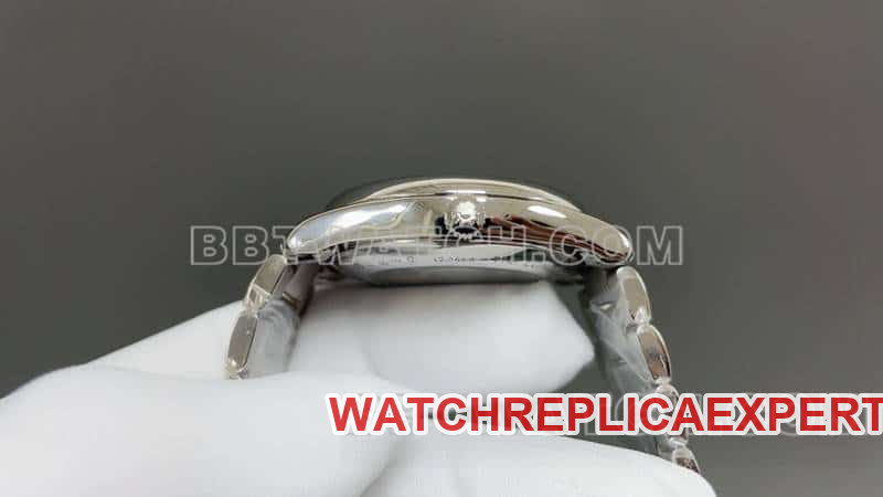 TW factory Longines watchmaking tradition super clonesilver dial black time scale steel bracelet model side live photo