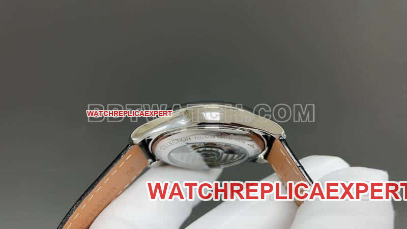 TW factory Longines watchmaking tradition top-tier silver dial black time scale leather strap model side live photo