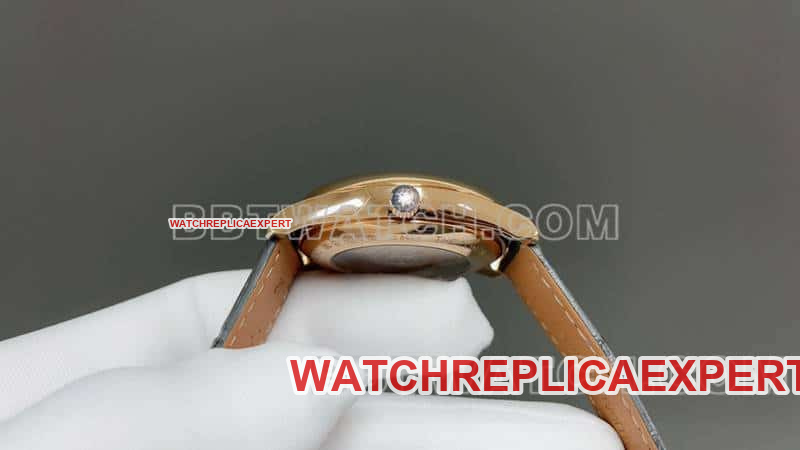 TW factory Longines watchmaking traditional top-tier 1:1high-quality replicasilver dialrose goldL2.844.8.71.2side live photo