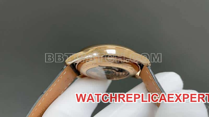 TW factory Longines watchmaking traditional top-tier 1:1high-quality replicasilver dialrose goldL2.844.8.71.2side live photo