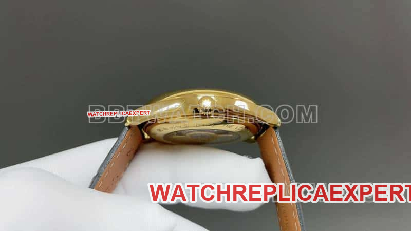 TW factory Longines watchmaking traditional top-tier 1:1super clonesilver dialyellow goldL2.844.6.71.2side live photo