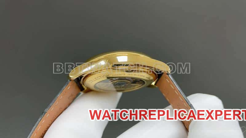 TW factory Longines watchmaking traditional top-tier 1:1super clonesilver dialyellow goldL2.844.6.71.2side live photo