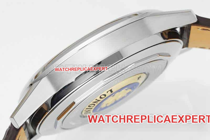 APS factory Longines classic replicatop-tier 1:1high-quality replicaguilloché dialmoon phaseL4.815.4.78.2side live photo