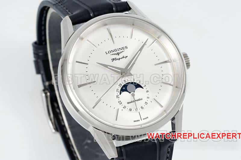 APS factory Longines classic replicatop-tier 1:1super high plate moon phaseL4.815.4.72.2front live photo