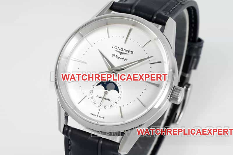 APS factory Longines classic replicatop-tier 1:1super high plate moon phaseL4.815.4.72.2front live photo