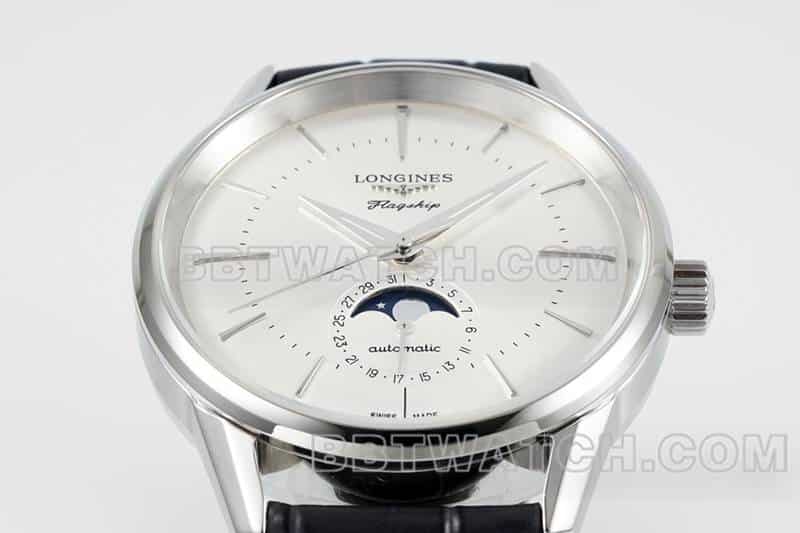 APS factory Longines classic replicatop-tier 1:1super high plate moon phaseL4.815.4.72.2front live photo