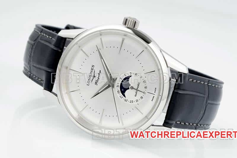 APS factory Longines classic replicatop-tier 1:1super high plate moon phaseL4.815.4.72.2front live photo