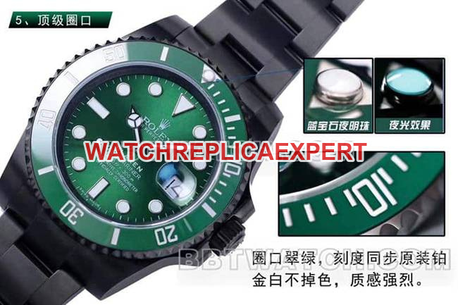 APS factory Rolextop-tier watch BLAKEN Starbucks Submariner3135movement116610 review appearance live photos