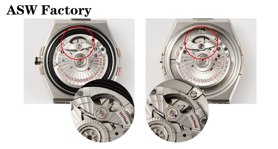 ASW factory Omegatop-tier watch Constellation silver white dial131.20.39 real and fake comparison evaluation appearance live photos