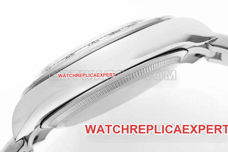 APS factory Rolex Daytona1:1top-tier replicablue dialsteel bracelet model 116509side live photo