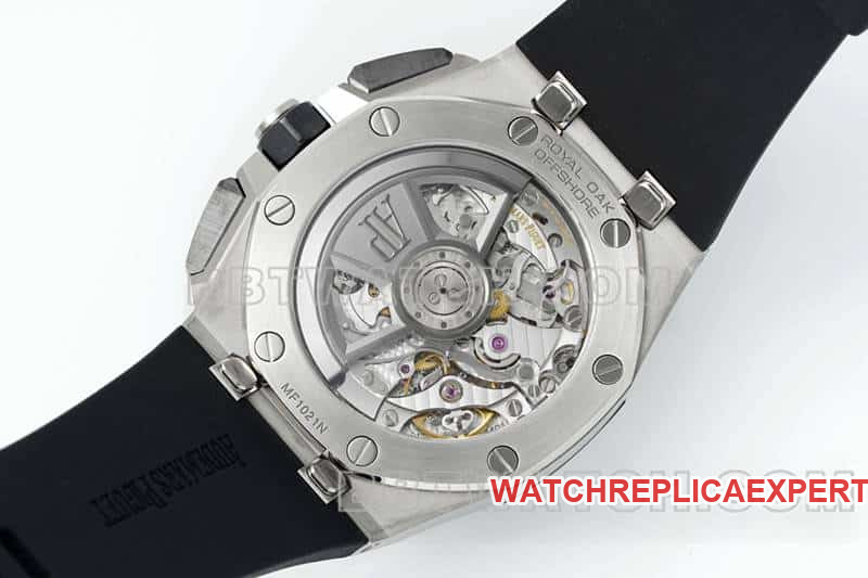 APS factory Audemars PiguetRoyal Oak offshore type 1:1top-tier replicablack dial26420caseback live photo