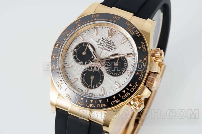 APS factory RolexDaytonatop-tier 1:1high-quality meteorite disc rose gold116515front live photo