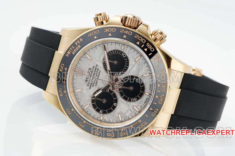APS factory RolexDaytonatop-tier 1:1high-quality meteorite disc rose gold116515front live photo